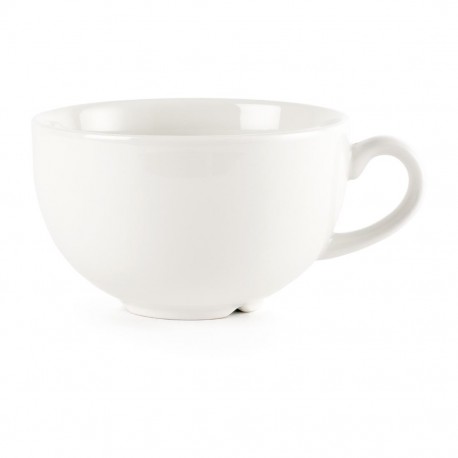 Churchill White cappuccino kopje 340 ml – wit porselein (24 stuks)