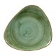 Churchill Stonecast Samphire Green Lotus Bord 30,5cm - Set van 6