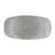 Churchill Raku Jasper Grey ovaal bord 29,8 x 15,2 cm - set van 12 stuks