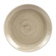 Churchill Stonecast Patina Antique Taupe Coupe Bord 32,4cm - Set van 12