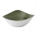 Churchill Stonecast Patina Burnished Green Lotus Kom 17,8cm – Set van 12