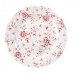 Churchill Rose Chintz Cranberry Borden 276mm – Set van 6