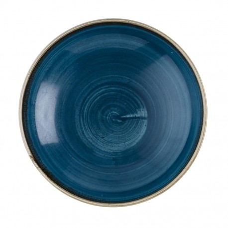 Churchill Stonecast Java Blue Coupe Kom 18,4 cm - doos van 12 stuks