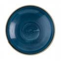 Churchill Stonecast Java Blue Coupe Kom 18,4 cm - doos van 12 stuks