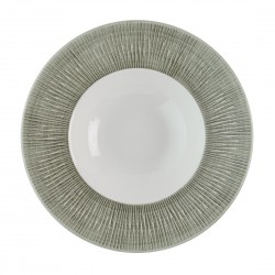 Churchill Bamboo Ceramic Spinwash Alpine Bord 23.1cm (12 stuks) – Groen