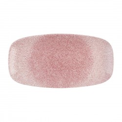 Churchill Raku Pink Quartz Chefs Ovaal Bord 35.2 x 18.7cm - Porselein Roze (6 stuks)