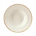 Churchill Stonecast Barley White kom met brede rand, large 27,69 cm (12 stuks)