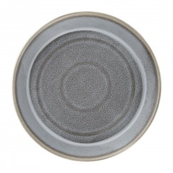 Olympia Cavolo Platte Ronde Kom 220mm – Porselein Grijs (4 Stuks)