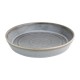Olympia Cavolo Platte Ronde Kom 220mm – Porselein Grijs (4 Stuks)