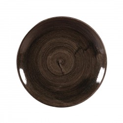 Churchill Stonecast Patina Black Coupe Borden 288mm (12 stuks)