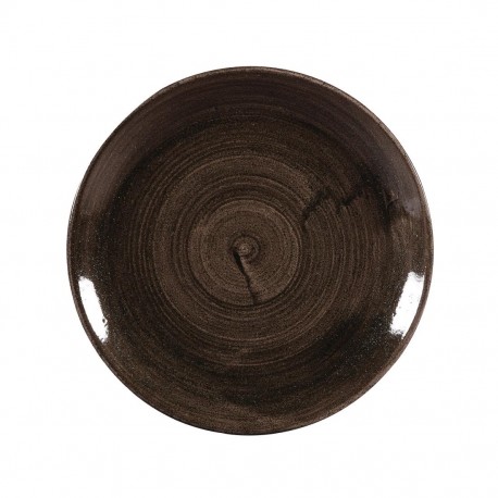 Churchill Stonecast Patina Black Coupe Borden 288mm (12 stuks)