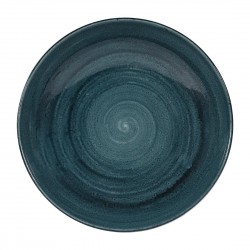 Churchill Stonecast Patina Rustic Teal Evolve Coupe Kom 24,8cm - Doos van 12 stuks