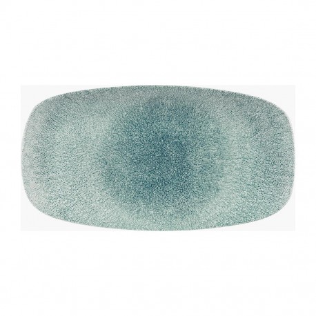 Churchill Raku Jade Green Chefs Ovaal Bord 35,2 x 18,7 cm - Porselein Groen (6 stuks)