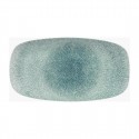 Churchill Raku Jade Green Chefs Ovaal Bord 35,2 x 18,7 cm - Porselein Groen (6 stuks)