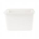 Churchill Counter Serve diepe ovenschalen 2L GN 1/6 (4 stuks) – wit porselein