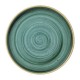 Churchill Stonecast Samphire Green bord met opstaande rand 22cm - set van 6 stuks