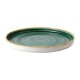 Churchill Stonecast Samphire Green bord met opstaande rand 22cm - set van 6 stuks
