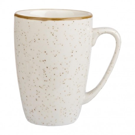 Churchill Stonecast Barley White Mokken 34cl – Set van 12 Stuks