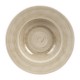 Churchill Stonecast Patina Antique Taupe Kom met Brede Rand Large 27,9 cm - Porselein Bruin (12 stuks)
