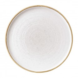 Churchill Stonecast Barley White bord met opstaande rand 25,9 cm (6 stuks)