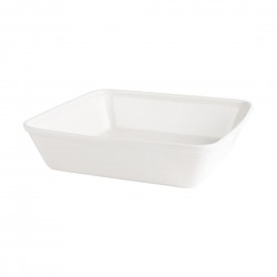 Churchill Counter Serve vierkante ovenschalen 25x25cm porselein wit (6 stuks)