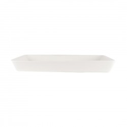Churchill Counter Serve rechthoekige ovenschalen wit 38x25cm (4 stuks)