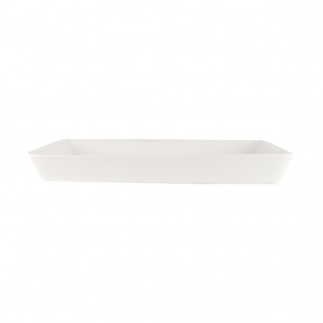 Churchill Counter Serve rechthoekige ovenschalen wit 38x25cm (4 stuks)