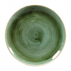 Churchill Stonecast Samphire Green Evolve Coupe Bord 22cm (12 stuks)