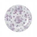 Churchill Toile Cranberry Bord 30,5 cm – Set van 6 Porseleinen Borden