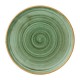 Churchill Stonecast Samphire Green Bord met Opstaande Rand 25,9 cm – Voordeelset van 6 stuks