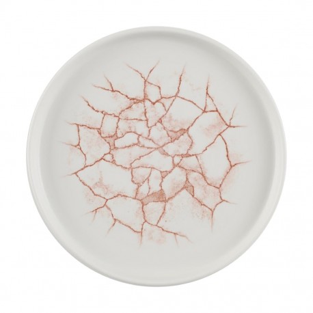 Churchill Studio Prints Kintsugi Coral Borden 220mm - Set van 6