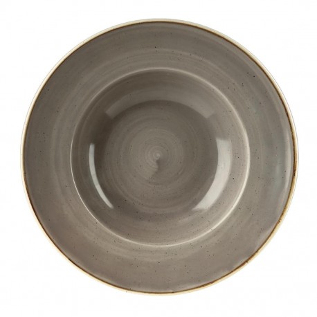 Churchill Stonecast Grey Kom Met Brede Rand Medium 23,88cm (12 stuks)