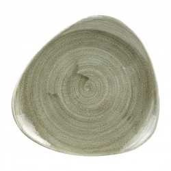 Churchill Stonecast Patina Burnished Green Lotus Bord 19,7cm – Porselein Groen (12 stuks)