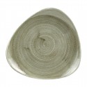 Churchill Stonecast Patina Burnished Green Lotus Bord 19,7cm – Porselein Groen (12 stuks)
