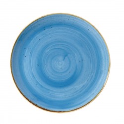 Churchill Stonecast Cornflower Blue coupe bord 26 cm – set van 12
