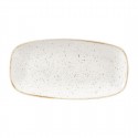 Churchill Stonecast Barley White ovaal bord 29,8 x 15,2 cm - set van 12