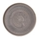 Churchill Stonecast Grey bord met opstaande rand 27,9 cm (set van 6)