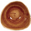 Churchill Stonecast Patina Vintage Copper Driehoekige Kom 15,2cm – Set van 12 stuks
