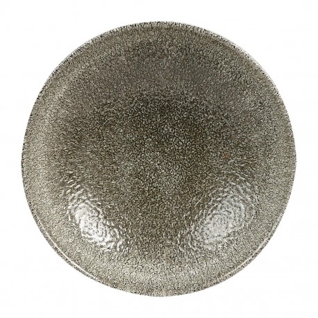 Churchill Raku Quartz Black Evolve Coupe Bord 16,5cm – set van 12 stuks