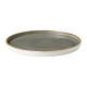 Churchill Stonecast Grey Bord Met Opstaande Rand 22cm - Set van 6