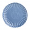 Olympia Koralliet Borden Blauw 205mm – Set van 6 – Porseleinen Serviesborden