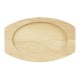 Olympia Hevea Onderbord Bruin 230x135mm voor Gietijzeren Ovale Orenschotel FW818
