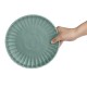Olympia Korallietborden Groen 205mm - Porselein (6 stuks)