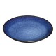 Olympia Luna Middernachtblauw Bord 205 mm – Steengoed (4 stuks)