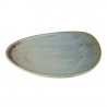Olympia Ember Blauwe Driehoekige Borden 250mm – Set van 6