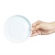 Olympia Fondant schotels aqua blauw 135mm - set van 6 stuks