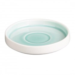 Olympia Fondant schotels mint groen 115mm – Porselein CU440 (6 stuks)