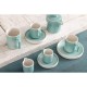 Olympia Fondant kopjes mint groen 85ml – set van 6 stuks