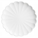 Olympia Bloom Geschulpte Borden Wit 175mm - Set van 6