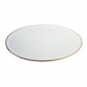 Olympia Drift Grijze Effen Coupeplaat 280mm (4 Stuks) - Porselein